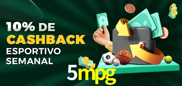 10% de bônus de cashback na 5mpg